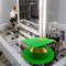 24 Count Graduation Cap Cake Topper Durable Plastic Party Decoration Green 3.5 Inch